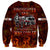Father and Kids Firefighter Sweatshirt Like A Normal Dad - Wonder Print Shop