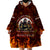 Father and Kids Firefighter Wearable Blanket Hoodie Like A Normal Dad - Wonder Print Shop