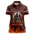 Father and Kids Firefighter Women Polo Shirt Like A Normal Dad - Wonder Print Shop
