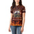 Father and Kids Firefighter Women Polo Shirt Like A Normal Dad - Wonder Print Shop
