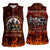Father and Kids Firefighter Women Sleeveless Polo Shirt Like A Normal Dad - Wonder Print Shop