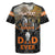 Father's Day Skull Deer Hunting Rugby Jersey Best Buckin Dad Ever - Wonder Print Shop