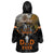 Father's Day Skull Deer Hunting Wearable Blanket Hoodie Best Buckin Dad Ever - Wonder Print Shop