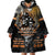 Father's Day Skull Deer Hunting Wearable Blanket Hoodie Best Buckin Dad Ever - Wonder Print Shop