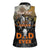 Father's Day Skull Deer Hunting Women Sleeveless Polo Shirt Best Buckin Dad Ever - Wonder Print Shop