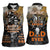 Father's Day Skull Deer Hunting Women Sleeveless Polo Shirt Best Buckin Dad Ever - Wonder Print Shop