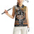 Father's Day Skull Deer Hunting Women Sleeveless Polo Shirt Best Buckin Dad Ever - Wonder Print Shop