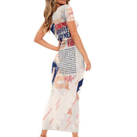 The Phenomenal Woman Flo-Jo Short Sleeve Bodycon Dress 1988 - Wonder Print Shop