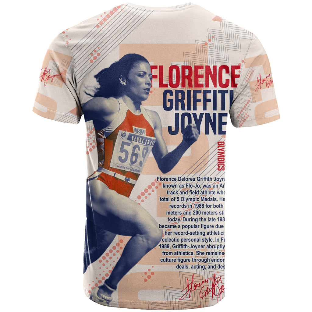 The Phenomenal Woman Flo-Jo T Shirt 1988 - Wonder Print Shop