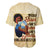 Afro Nurses Baseball Jersey Black Queen African - Wonder Print Shop