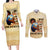 Afro Nurses Couples Matching Long Sleeve Bodycon Dress and Long Sleeve Button Shirt Black Queen African - Wonder Print Shop