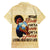 Afro Nurses Family Matching Short Sleeve Bodycon Dress and Hawaiian Shirt Black Queen African - Wonder Print Shop