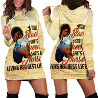 Afro Nurses Hoodie Dress Black Queen African - Wonder Print Shop