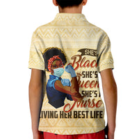 Afro Nurses Kid Polo Shirt Black Queen African - Wonder Print Shop