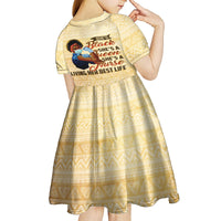 Afro Nurses Kid Short Sleeve Dress Black Queen African - Wonder Print Shop