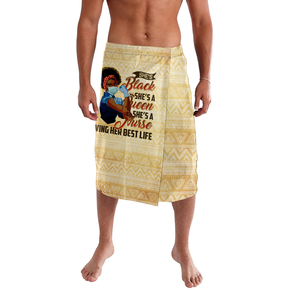 Afro Nurses Lavalava Black Queen African - Wonder Print Shop