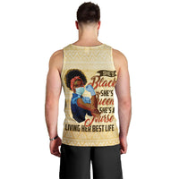 Afro Nurses Men Tank Top Black Queen African - Wonder Print Shop