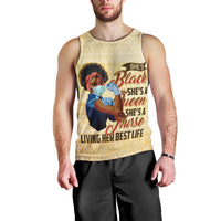 Afro Nurses Men Tank Top Black Queen African - Wonder Print Shop