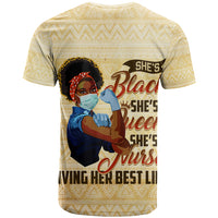 Afro Nurses T Shirt Black Queen African - Wonder Print Shop