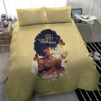 Personalized I Am God's Masterpiece Bedding Set African Women - Wonder Print Shop