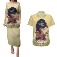 Personalized I Am God's Masterpiece Couples Matching Puletasi and Hawaiian Shirt African Women - Wonder Print Shop