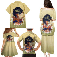 Personalized I Am God's Masterpiece Family Matching Puletasi and Hawaiian Shirt African Women - Wonder Print Shop