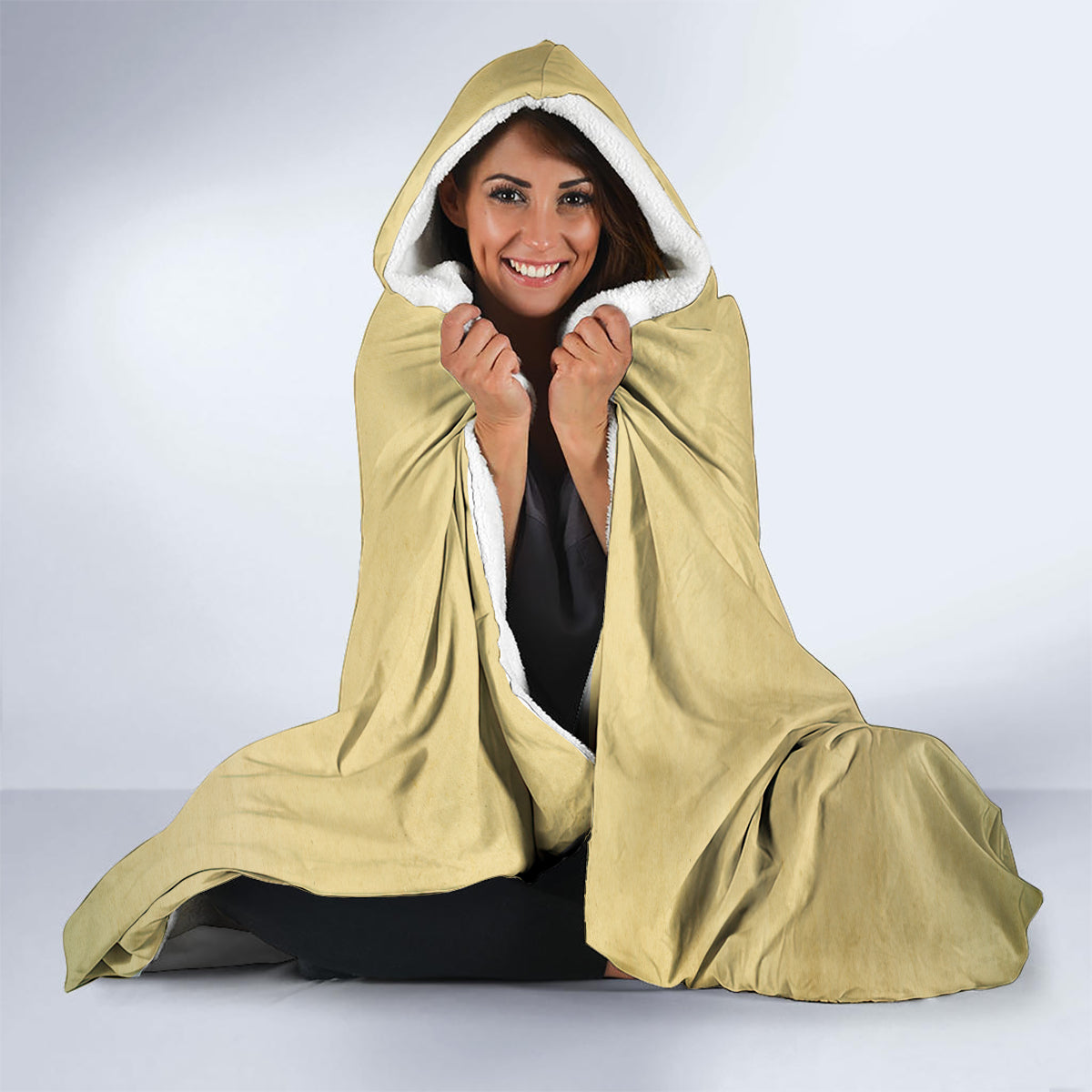 Personalized I Am God's Masterpiece Hooded Blanket African Women