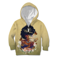 Personalized I Am God's Masterpiece Kid Hoodie African Women - Wonder Print Shop