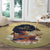 Personalized I Am God's Masterpiece Round Carpet African Women