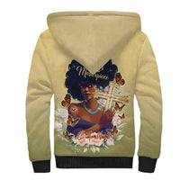 Personalized I Am God's Masterpiece Sherpa Hoodie African Women - Wonder Print Shop