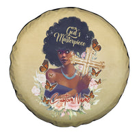 Personalized I Am God's Masterpiece Spare Tire Cover African Women - Wonder Print Shop