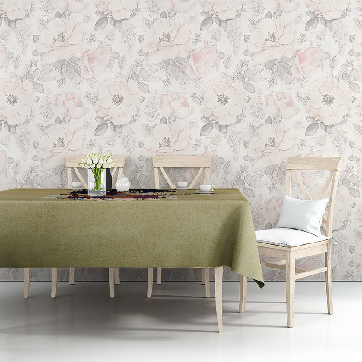 Personalized I Am God's Masterpiece Tablecloth African Women - Wonder Print Shop