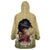 Personalized I Am God's Masterpiece Wearable Blanket Hoodie African Women - Wonder Print Shop