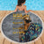 Black Man Africa Beach Blanket Naturally King - Wonder Print Shop