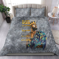 Black Man Africa Bedding Set Naturally King - Wonder Print Shop