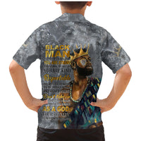 Black Man Africa Family Matching Mermaid Dress and Hawaiian Shirt Naturally King - Wonder Print Shop