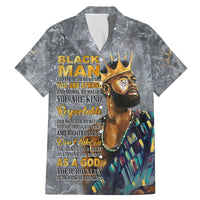 Black Man Africa Family Matching Mermaid Dress and Hawaiian Shirt Naturally King - Wonder Print Shop