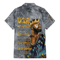 Black Man Africa Family Matching Mermaid Dress and Hawaiian Shirt Naturally King - Wonder Print Shop