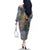 Black Man Africa Family Matching Off Shoulder Long Sleeve Dress and Hawaiian Shirt Naturally King - Wonder Print Shop
