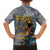 Black Man Africa Family Matching Off Shoulder Maxi Dress and Hawaiian Shirt Naturally King - Wonder Print Shop