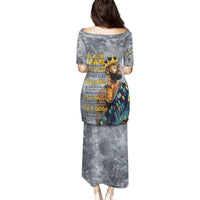 Black Man Africa Family Matching Puletasi and Hawaiian Shirt Naturally King - Wonder Print Shop