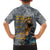 Black Man Africa Family Matching Short Sleeve Bodycon Dress and Hawaiian Shirt Naturally King - Wonder Print Shop