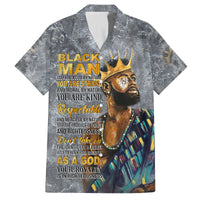Black Man Africa Family Matching Summer Maxi Dress and Hawaiian Shirt Naturally King - Wonder Print Shop