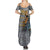 Black Man Africa Family Matching Summer Maxi Dress and Hawaiian Shirt Naturally King - Wonder Print Shop