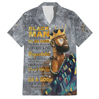 Black Man Africa Hawaiian Shirt Naturally King - Wonder Print Shop