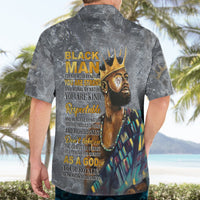 Black Man Africa Hawaiian Shirt Naturally King - Wonder Print Shop