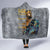 Black Man Africa Hooded Blanket Naturally King