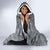 Black Man Africa Hooded Blanket Naturally King