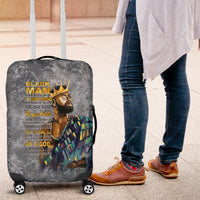 Black Man Africa Luggage Cover Naturally King - Wonder Print Shop