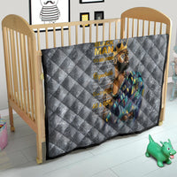 Black Man Africa Quilt Naturally King - Wonder Print Shop